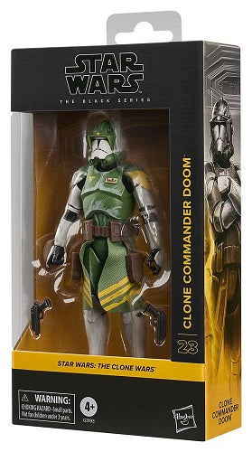 Hasbro - Star Wars - Black Series - The Clone Wars - Clone Commander Doom (#CW23) - 6" Actionfigur
