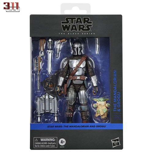 Hasbro - Star Wars - Black Series - The Mandalorian & Grogu - The Mandalorian & Grogu (M01, Deluxe) - 6” Action Figure