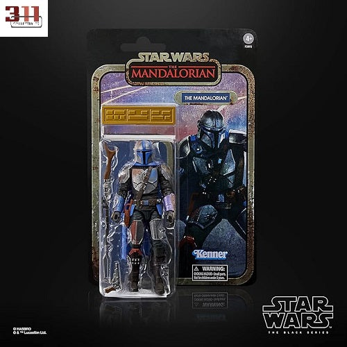 Hasbro - Star Wars - Credit Collection - The Mandalorian (Blue Armor) - 6” Action Figure