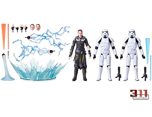 Hasbro - Star Wars - The Black Series - The Force Unleashed - Starkiller & Stormtroopers [Deluxe] - 6" Action Figures