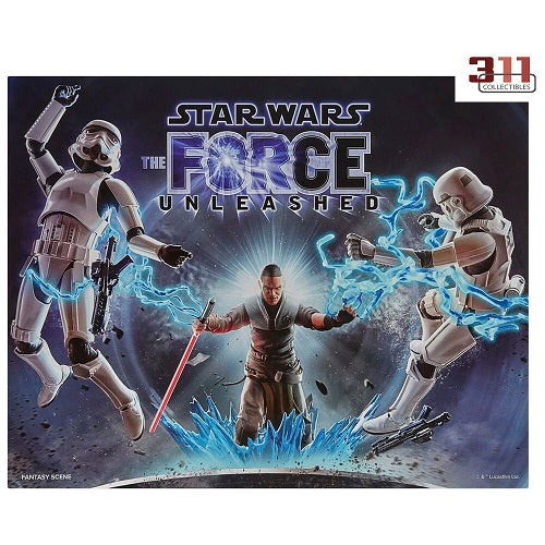 Hasbro - Star Wars - The Black Series - The Force Unleashed - Starkiller & Stormtroopers [Deluxe] - 6" Action Figures