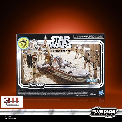 Hasbro - Star Wars - The Vintage Collection - Landspeeder & Luke Skywalker (VC344A) (Tatooine) - Vehicle Set