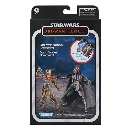 Hasbro - Star Wars - Vintage Collection - Obi-wan Kenobi - 2-Pack Darth Vader (Showdown) & Obi-Wan Kenobi (Showdown) (Deluxe)