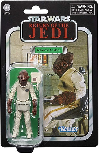 Hasbro – Star Wars – Vintage-Kollektion – Die Rückkehr der Jedi-Ritter – Admiral Ackbar (VC22 – Neuauflage)