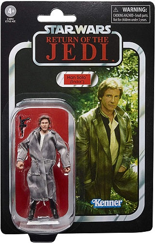 Hasbro - Star Wars - Vintage Collection - Return of the Jedi - Han Solo (Endor) (VC62 - reissue)