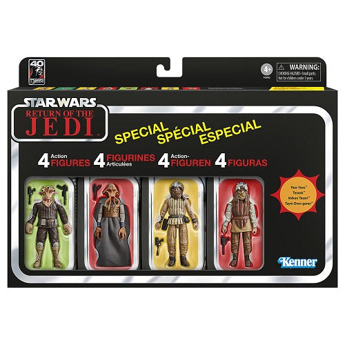 Hasbro - Star Wars - Vintage Collection - Return of the Jedi (40 Years) - Jabba's Court Denizens (4-Pack) - 3.75” Action Figure