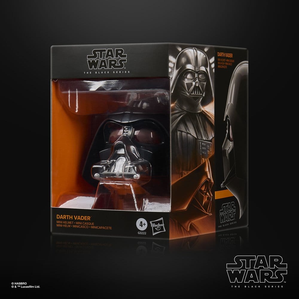Hasbro - Star Wars: The Black Series - Eine neue Hoffnung - Darth Vader - Mini-Helm (15 cm)