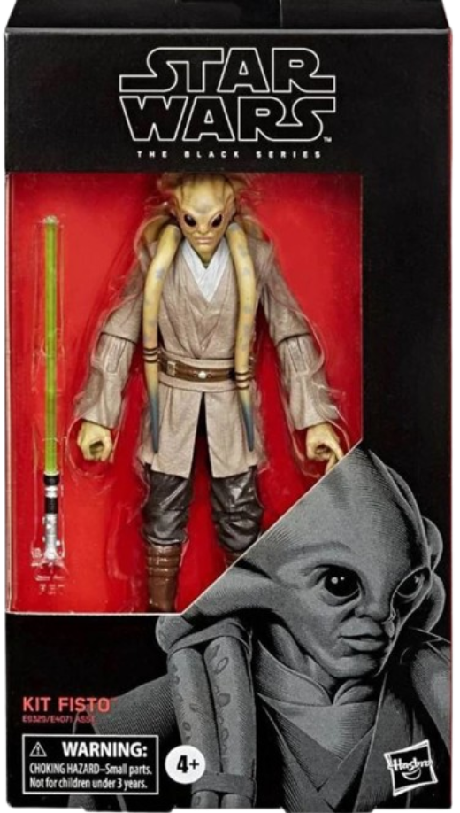 Hasbro - Star Wars: The Black Series - Attack of the Clones - Kit Fisto #112 (Red Line) - 6” Action Figure