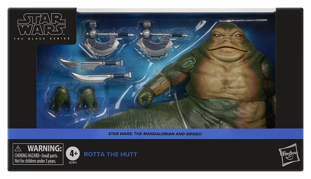 Hasbro - Star Wars: The Black Series - The Mandalorian and Grogu - Rotta the Hutt - 17 cm Action Figure