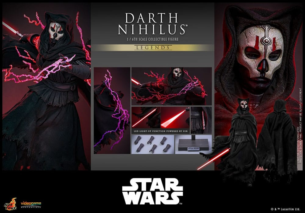 Hot Toys - Video Game Masterpiece - Star Wars - Darth Nihilus (#VGM72) - 1/6 Scale Figure (31cm)