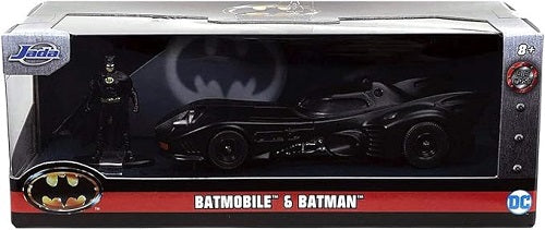 Jada Toys - Batman 1989 Hollywood Rides - 1989 Batmobile with Figure (1/32) (Die-Cast)