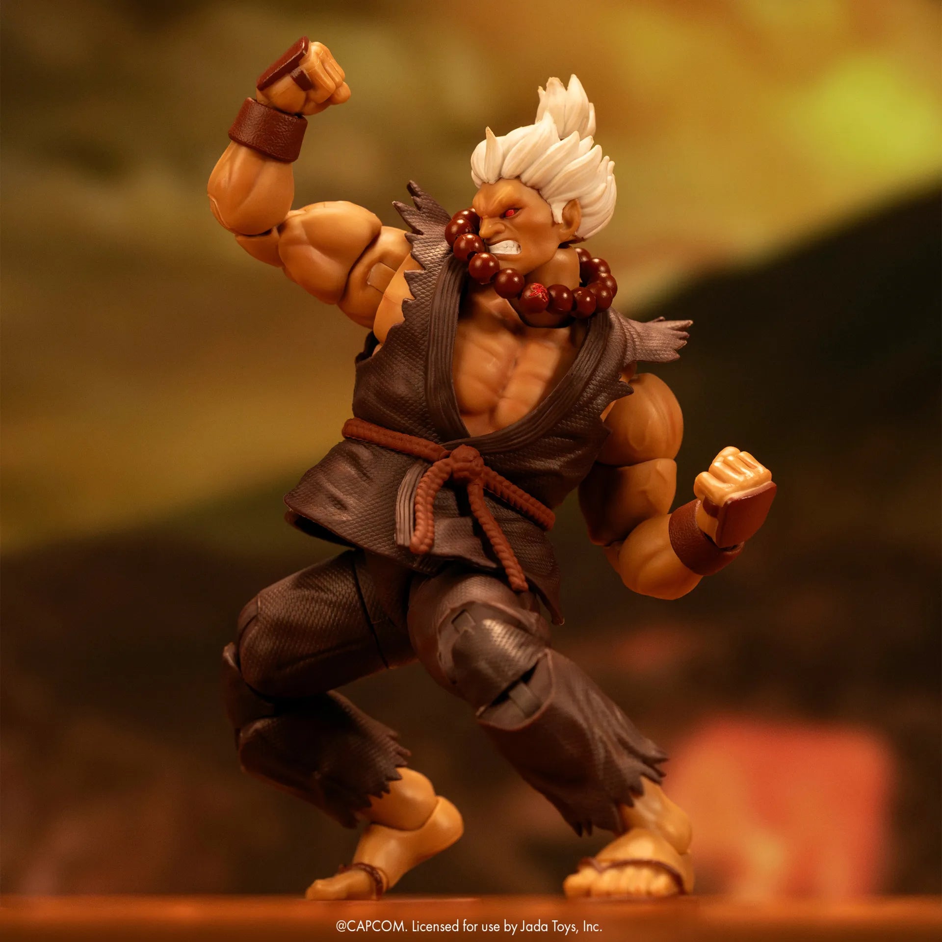 Jada Toys - Ultra Street Fighter II: The Final Challengers - Akuma (Player 2 Deluxe) - Jada Next Level Exclusive - 6” Action Figure