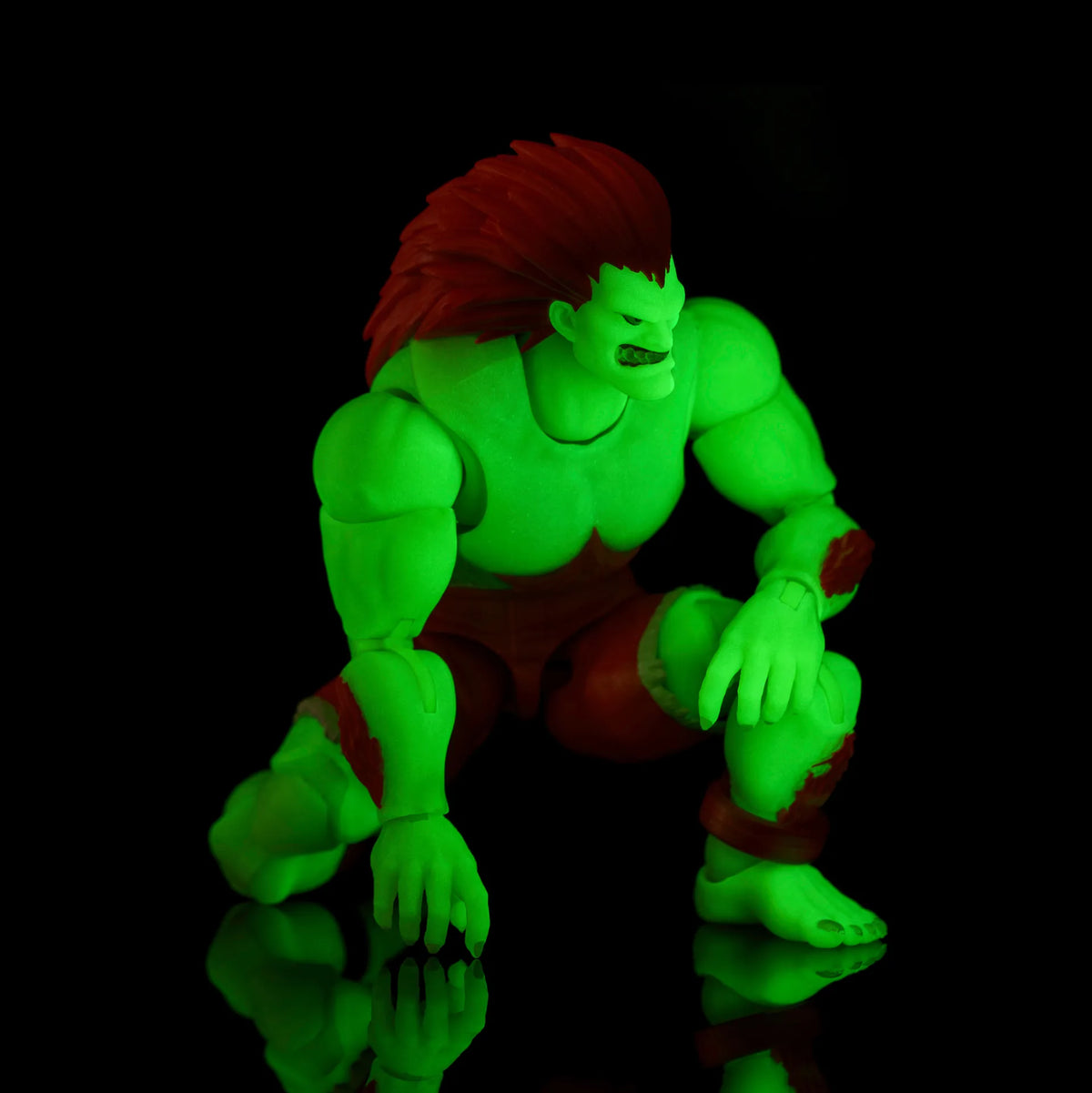 Jada Toys - Ultra Street Fighter II: The Final Challengers - Blanka (Glow in the Dark, Limited Edition) - 1/12 Scale (19 cm) Action Figure