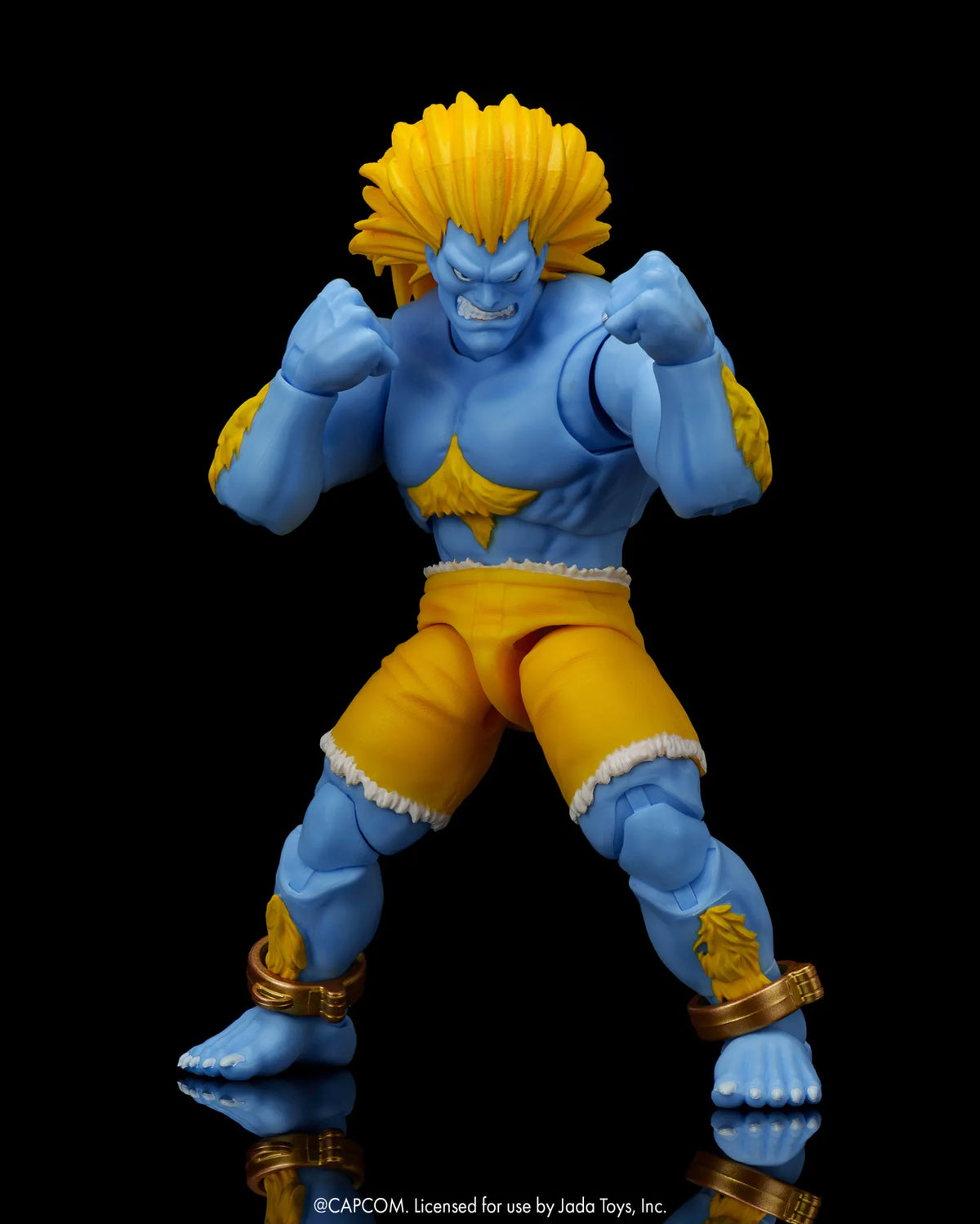 Jada Toys - Ultra Street Fighter II: The Final Challengers - Blanka (Player 2, Deluxe) - 1:12 Scale Action Figure (19 cm)