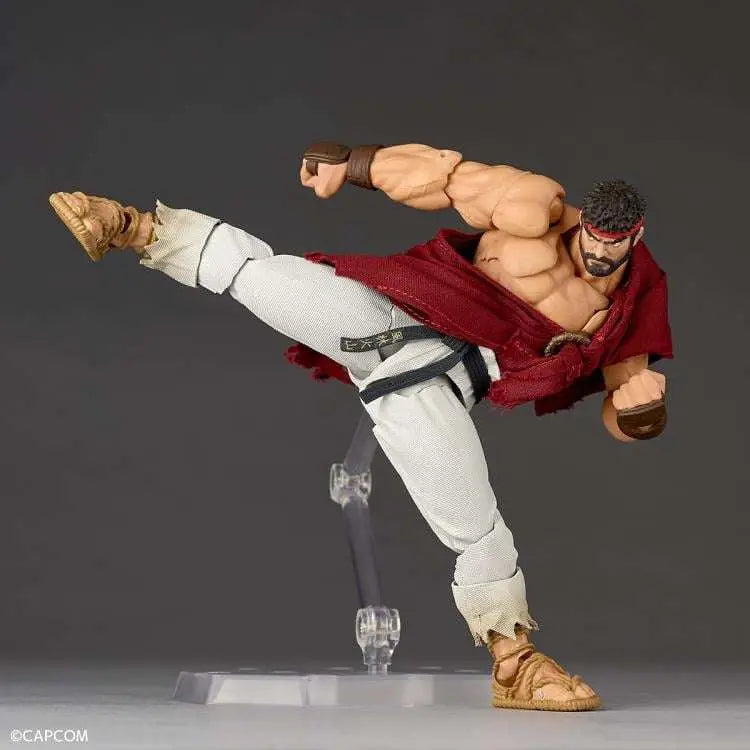 Kaiyodo - Revoltech - Amazing Yamaguchi - Street Fighter 6 - Ryu - 14/17 cm Action Figure
