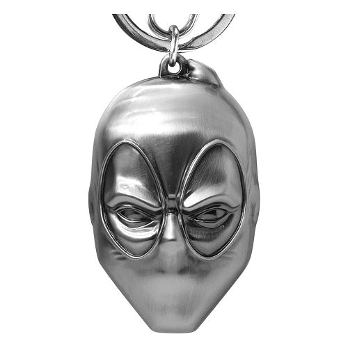 Schlüsselanhänger – Monogramm – Marvel – Metall-Schlüsselanhänger – Deadpools Maske