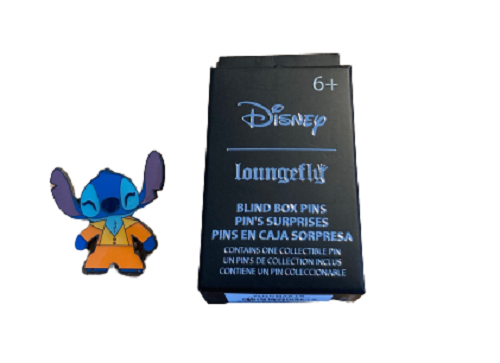 Loungefly Pin - Disney - Stitch - Orange Suit Stitch