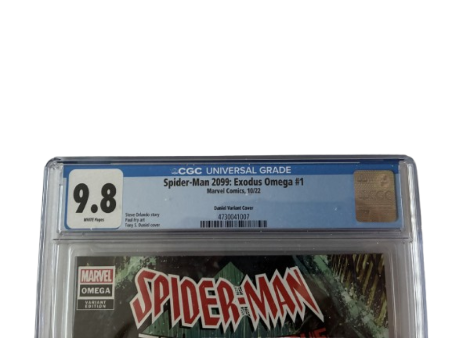 Marvel Comics - Spider-Man 2099: Exodus Omega #1 (10/2022, Tony S. Daniel Trade Dress Variant) - CGC 9.8 Universal Grade - Graded Comic Book