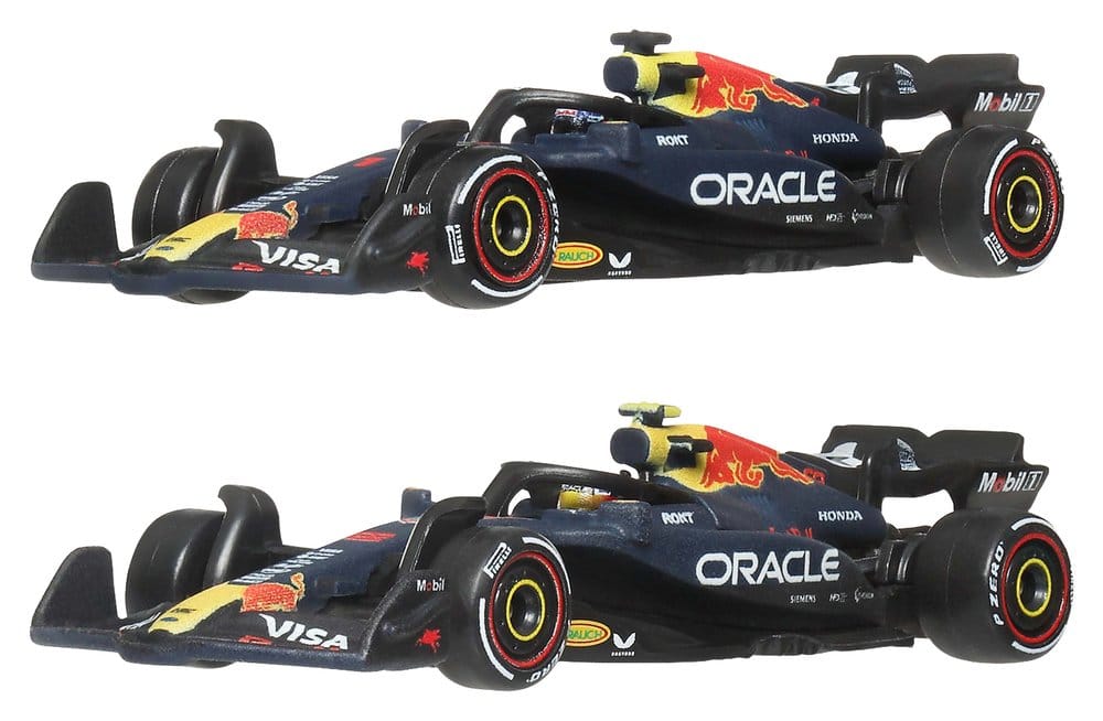 Mattel - Hot Wheels - Formula 1: Premium Die-Cast Vehicles - Oracle Red Bull Racing (2-Pack) - 1/64 Die-Cast Cars