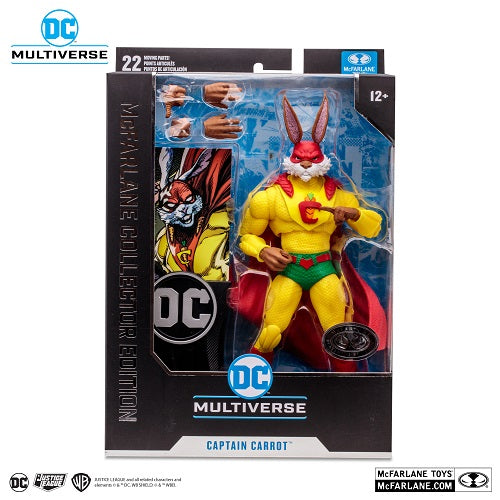 Mc Farlane Toys - DC  Collector - Captain Carrot (Justice League Incarnate) (Platinum Edition)