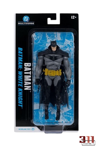 McFarlane Toys - DC Multiverse - Batman: White Knight - Batman - (Blisterkarte) - 18 cm große Actionfigur