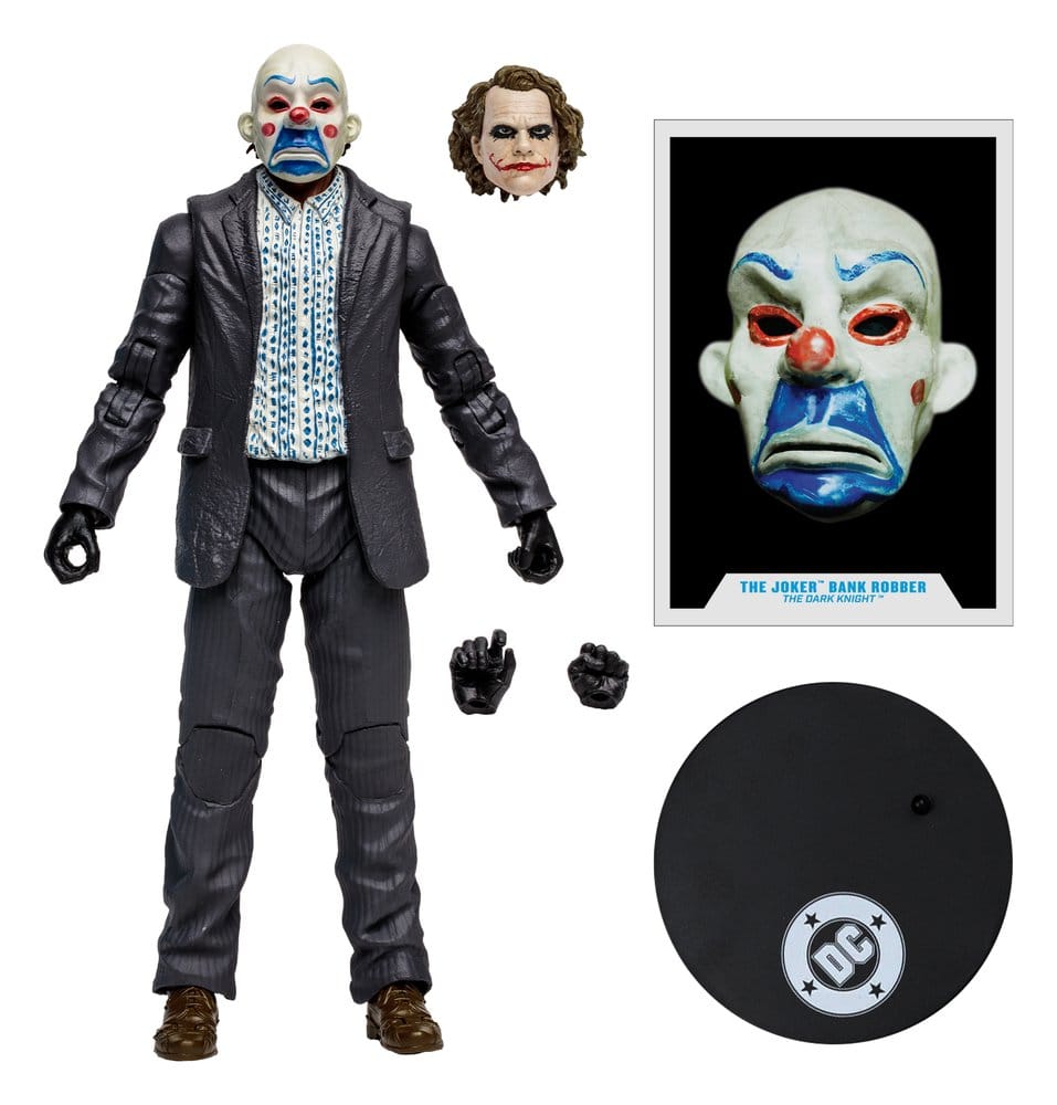McFarlane Toys - DC Multiverse - McFarlane Vault Collection - The Joker (Batman, Bank Robber, The Dark Knight) - 7” Action Figure