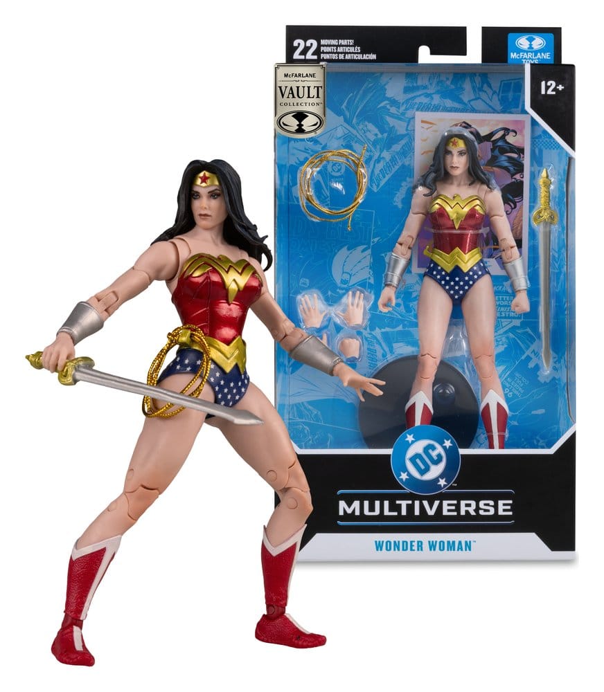 McFarlane Toys - DC Multiverse - McFarlane Vault Collection - Wonder Woman (Classic) - 7” Action Figure
