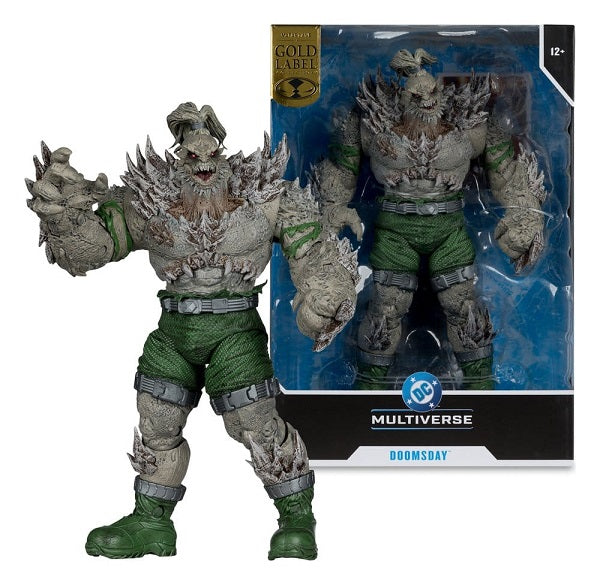 McFarlane Toys - DC Multiverse - The Death of Superman - Doomsday (Gold Label) - Deluxe Mega Fig - 24 cm Actionfigur