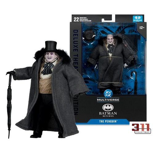McFarlane Toys - Deluxe Theatrical Edition - DC Multiverse - Batman: Returns - The Penguin - 7" Action Figure