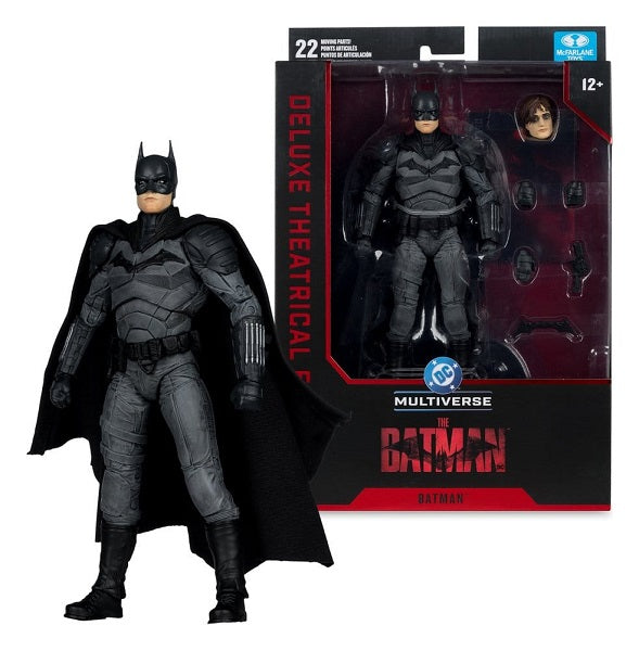 McFarlane Toys - Deluxe Theatrical Edition - DC Multiverse - The Batman - Batman - 18 cm Actionfigur