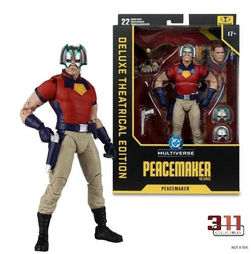 McFarlane Toys - Deluxe Theatrical Edition - DC Multiverse - Peacemaker (The Series) - Peacemaker - 7" Action Figure