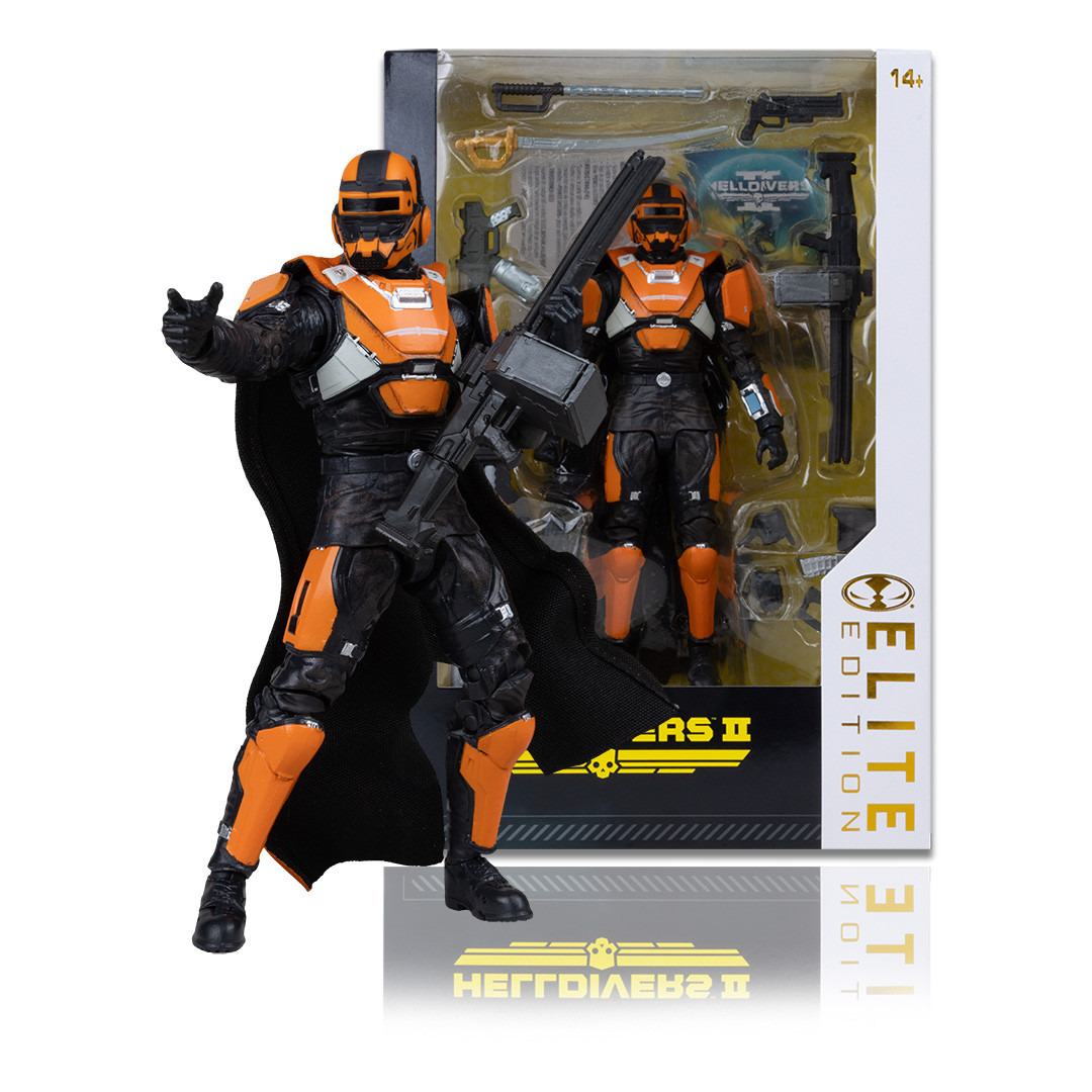 Mc Farlane Toys - Elite Edition - Helldivers 2 - Ce-35 Trench Engineer - 18 cm Action Figure