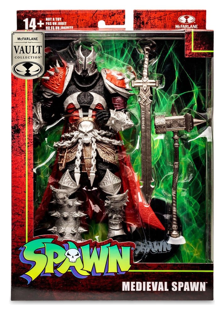 McFarlane Toys - Spawn - McFarlane Vault Collection - Medieval Spawn - 20 cm Actionfigur