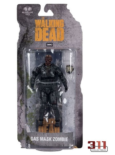 McFarlane Toys - The Walking Dead - Gas Mask Zombie (Season 4) - 7" Action Figure