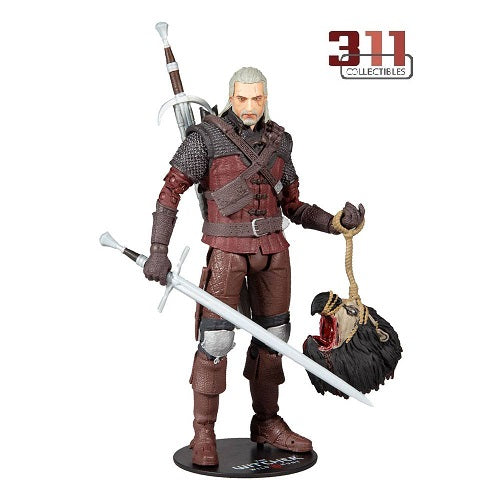 McFarlane Toys - The Witcher 3: Wild Hunt - Geralt of Rivia (Wolf Armor) - 18 cm Action Figure