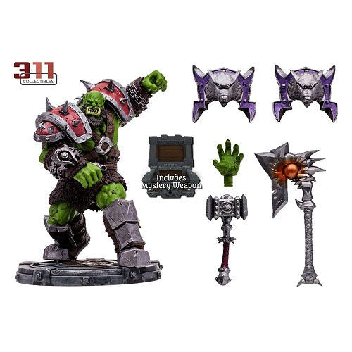 McFarlane Toys - World of Warcraft - Orc: Warrior / Shaman (Common Edition) - 15cm Action Figure