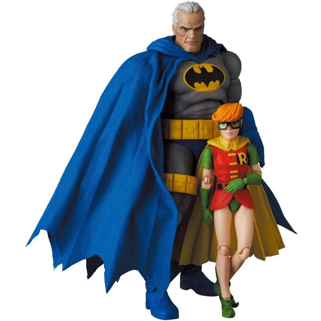 Medicom Toy - MAFEX - Batman: The Dark Knight Returns - Batman (Blue Ver.) & Robin (2-Pack, 2021) #139 (DMG) - 6” Action Figure
