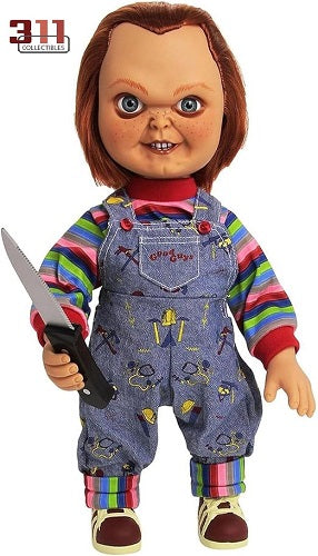 Mezco - Child's Play - Mega Sneering Chucky (with Sound) - 15" Action Figure