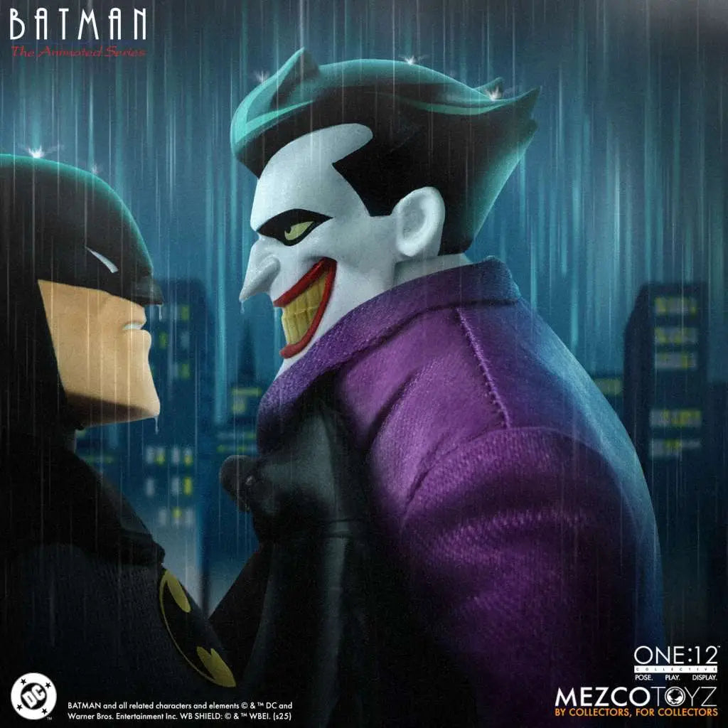 Mezco - One:12 Collective - Batman: The Animated Series - The Joker - 1/12 Skala (17 cm) Actionfigur