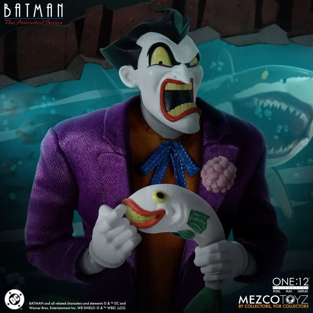 Mezco - One:12 Collective - Batman: The Animated Series - The Joker - 1/12 Skala (17 cm) Actionfigur