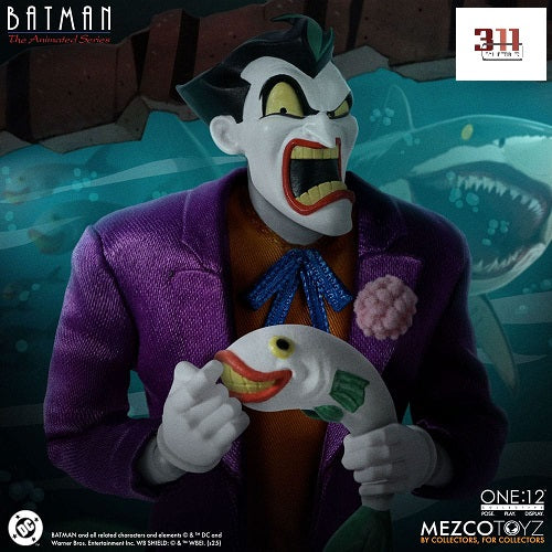 Mezco - One:12 Collective - Batman: The Animated Series - The Joker - (1/12, 17cm) Action Figure