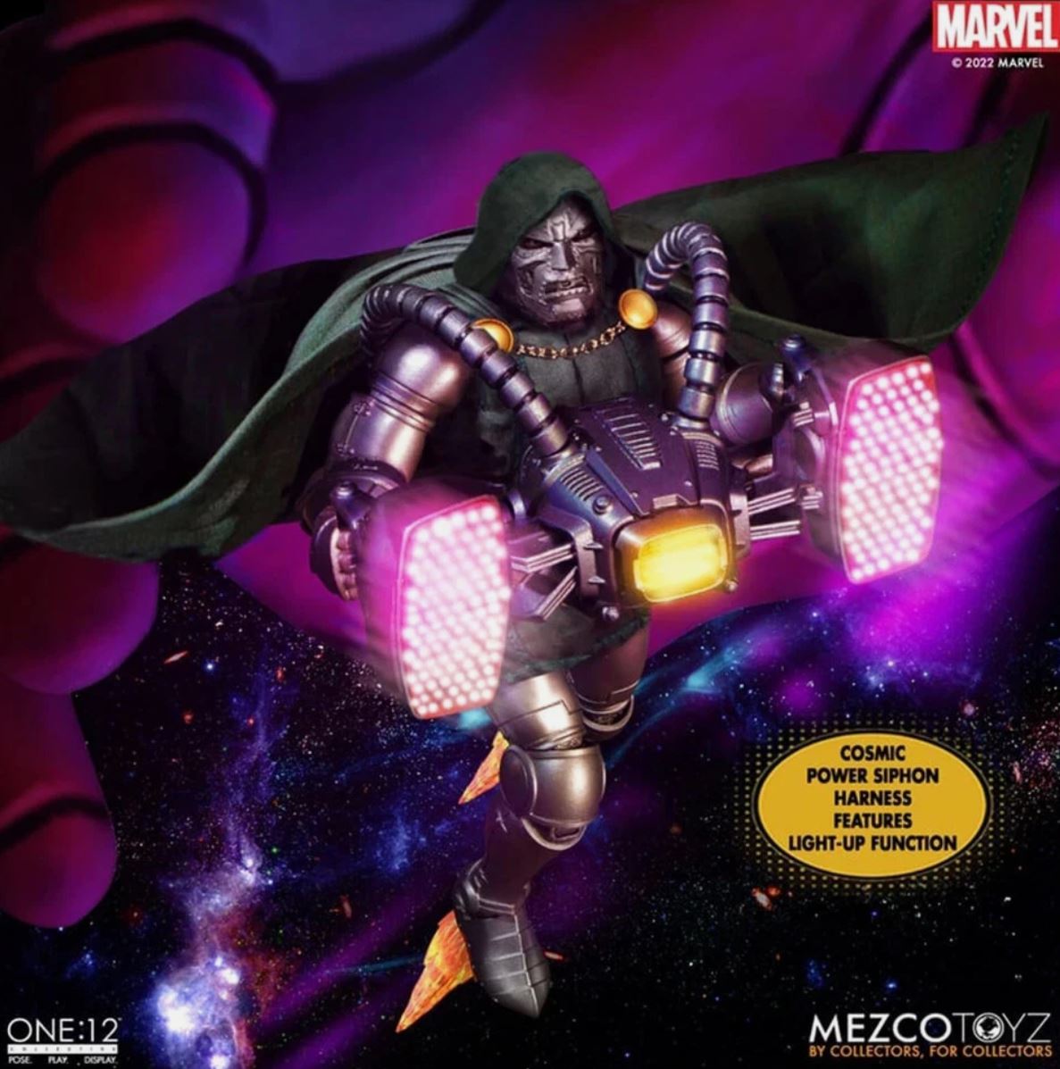 Mezco - One:12 Collective - Marvel - Doctor Doom (2023) - 1/12 Skala (17 cm) Actionfigur