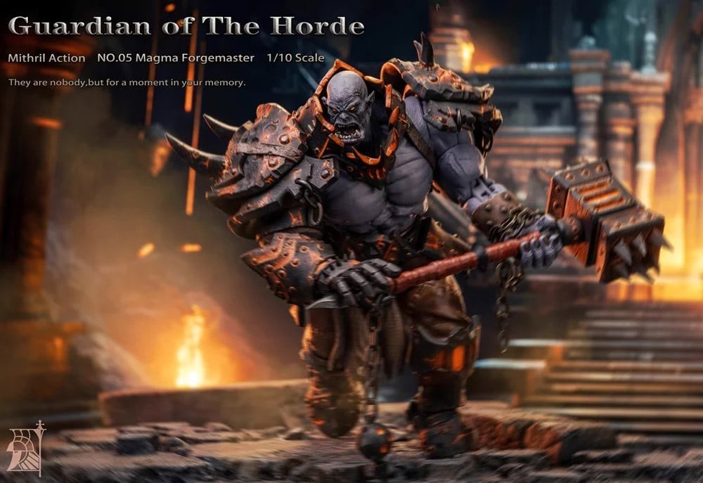 Mithril Action - Guardian of the Horde - Magma Forgemaster #05 (Losse figuur, zonder verpakking) - 1/10 Scale Action Figure