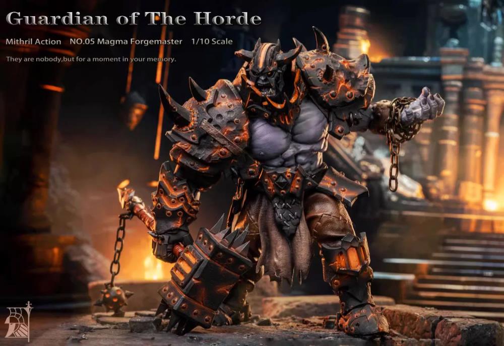 Mithril Action - Guardian of the Horde - Magma Forgemaster #05 (Losse figuur, zonder verpakking) - 1/10 Scale Action Figure