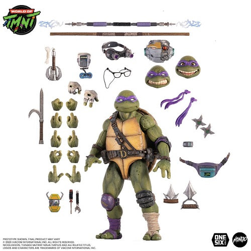 Mondo - Teenage Mutant Ninja Turtles - Donatello (reguläre Edition) - Actionfigur im Maßstab 1:6 (25 cm)