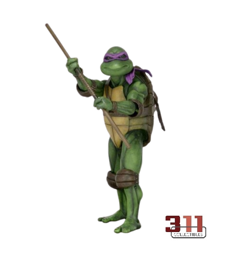 NECA - Teenage Mutant Ninja Turtles - TMNT (1990) - Donatello - 1/4 Scale (Quarter Scale, 46 cm (18 inch)) Action Figure