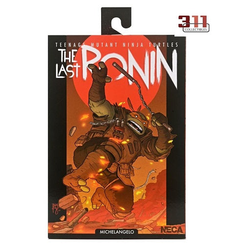 NECA - Teenage Mutant Ninja Turtles - The Last Ronin - Ultimate Michelangelo (Flashback) - 7" Action Figure