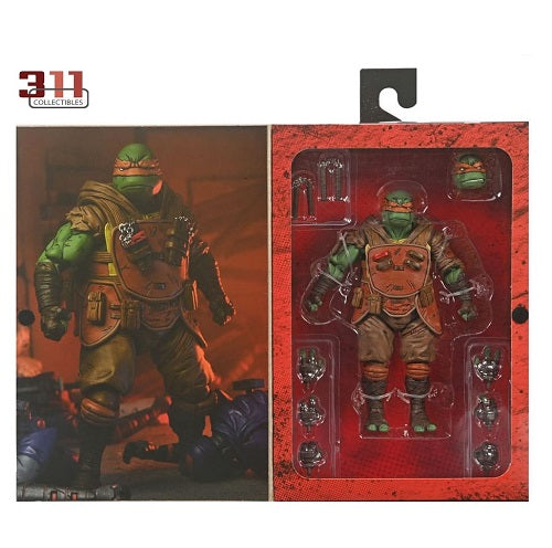 NECA - Teenage Mutant Ninja Turtles - The Last Ronin - Ultimate Michelangelo (Flashback) - 7" Action Figure