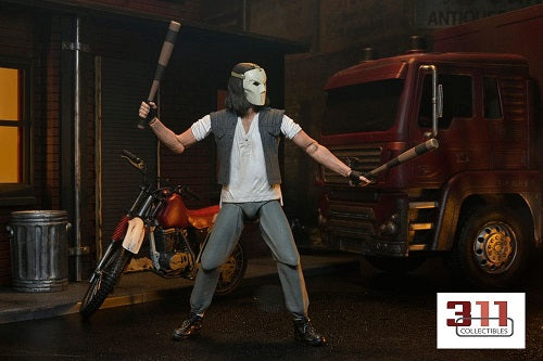 NECA - Teenage Mutant Ninja Turtles - (1990 Movie) Deluxe Movie Realization - Casey Jones (with dirt bike) - 7″ (18 cm) Action Figure