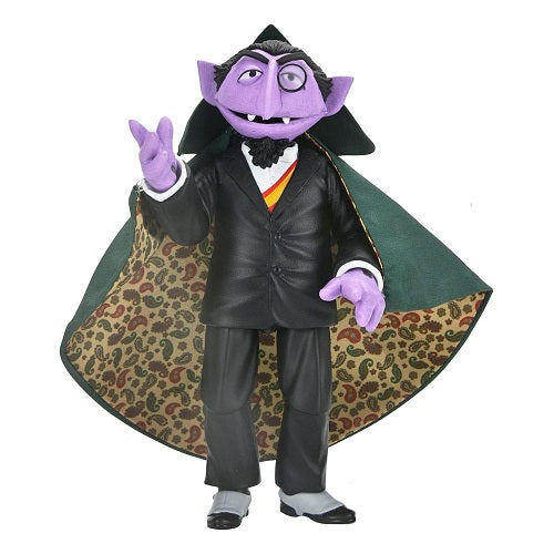 NECA - Ultimate - Sesame Street - The Count (Featuring the number 2) - 7” Action Figure